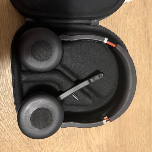 Jabra Evolve 75 MS Stereo Wireless Headset EUC Excellent Used Condition - Picture 1 of 4